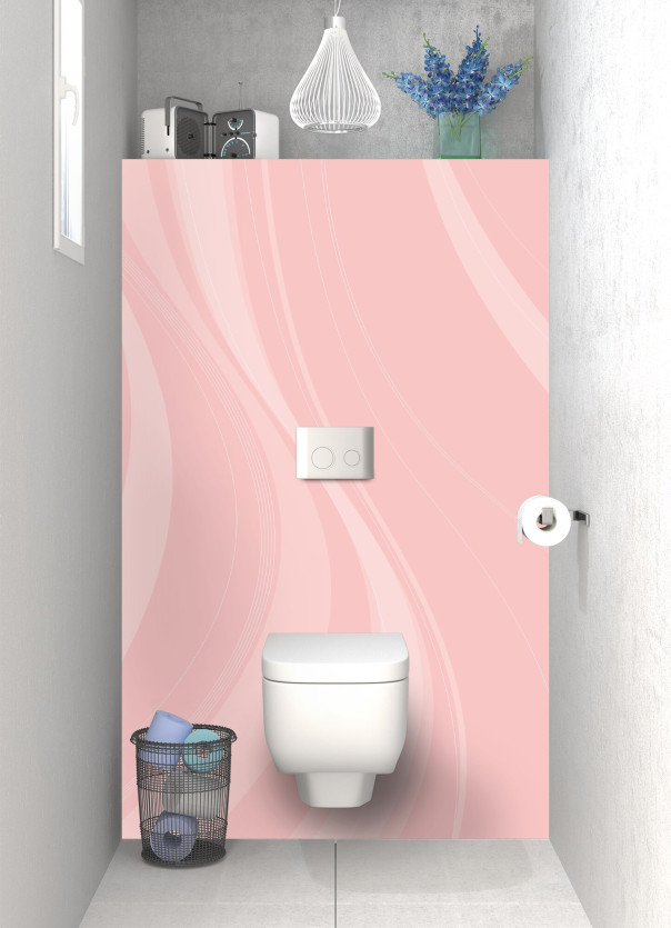 Panneau WC CPB05111F couleur Rose Poudre