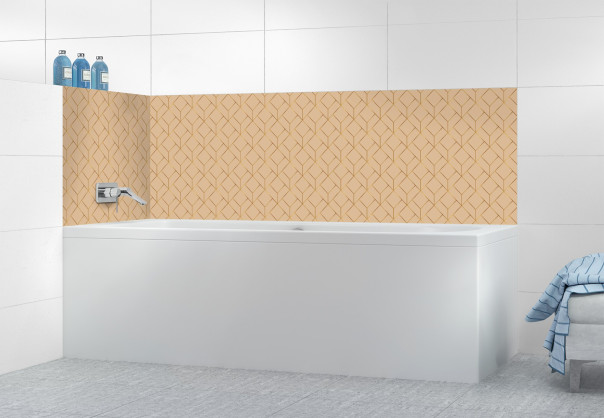 Panneau de bain SHB10996A couleur Marron Laqué