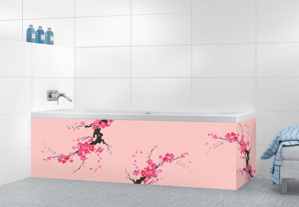 Panneau tablier de bain SHB29295A couleur Rose Poudre