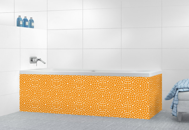 Panneau tablier de bain SHB17031B couleur Tangerine