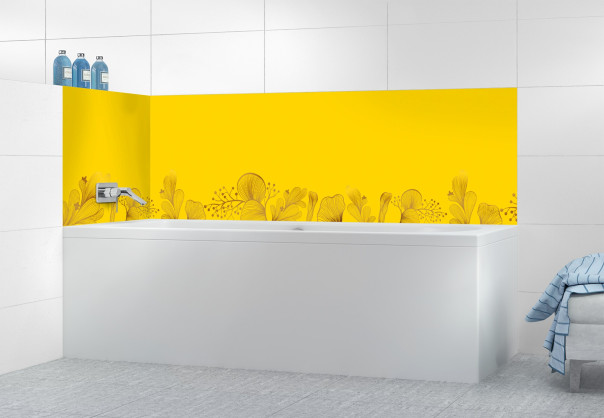 Panneau de bain DPB14165A couleur Citron