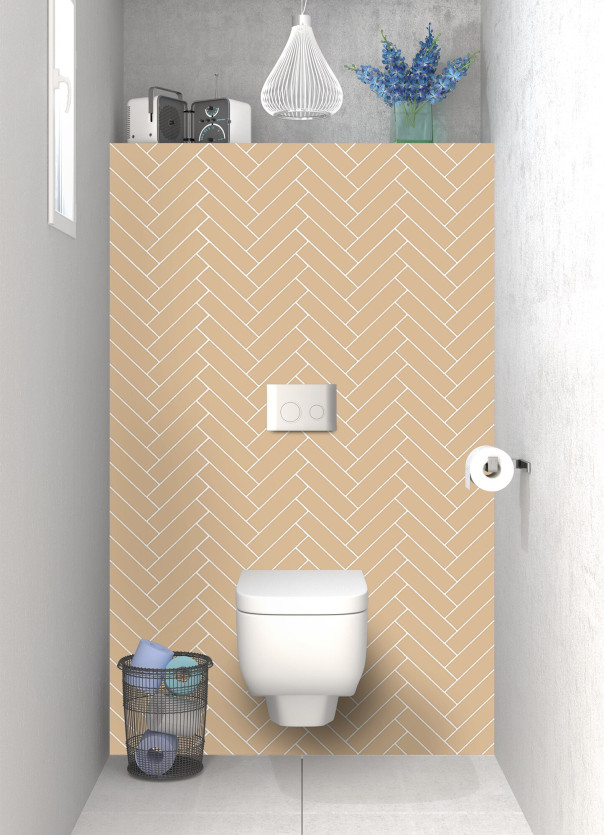 Panneau WC SCB18123A couleur Marron Laqué