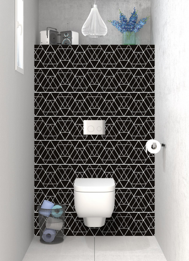 Panneau WC DPB14161A couleur 100 Noir