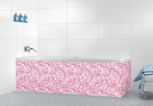 Panneau tablier de bain SHB75906A couleur Hortensia