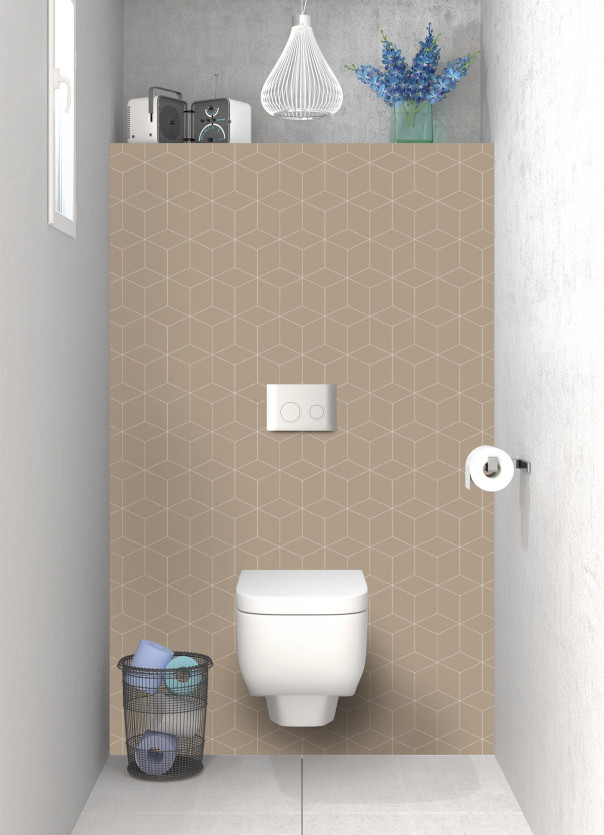 Panneau WC SHB22222B couleur Taupe