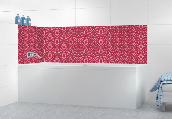 Panneau de bain STB12108A couleur Grenadine