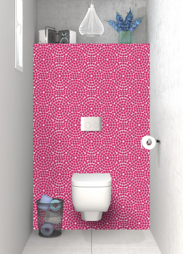 Panneau WC SHB17031B couleur Hortensia