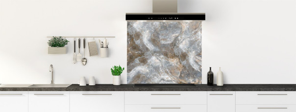 Crédence de cuisine SH18138A fond de hotte