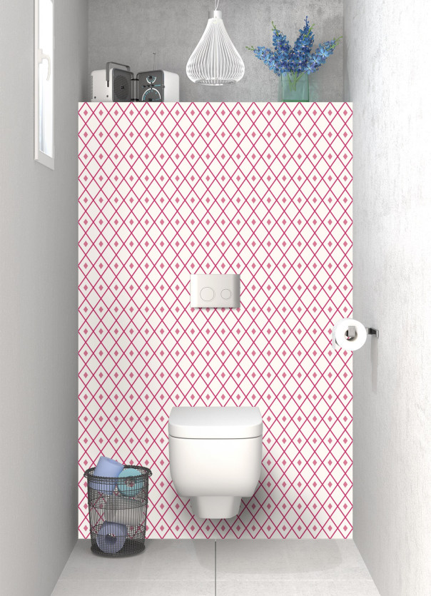 Panneau WC DPB14163A couleur Hortensia