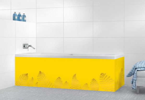 Panneau tablier de bain DPB14164A couleur Citron