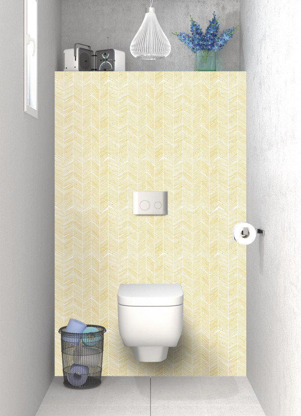 Panneau WC SHB63590A couleur Moutarde