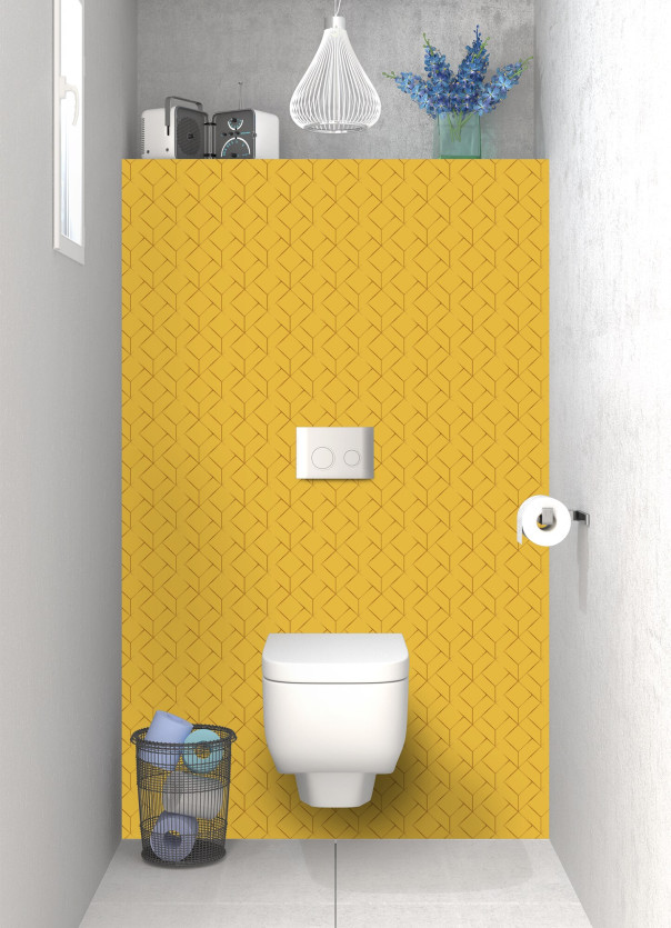 Panneau WC SHB10996A couleur Moutarde