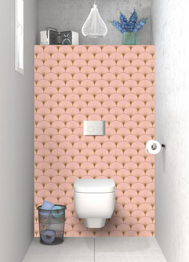 Panneau WC CDB22022A couleur Rose Poudre