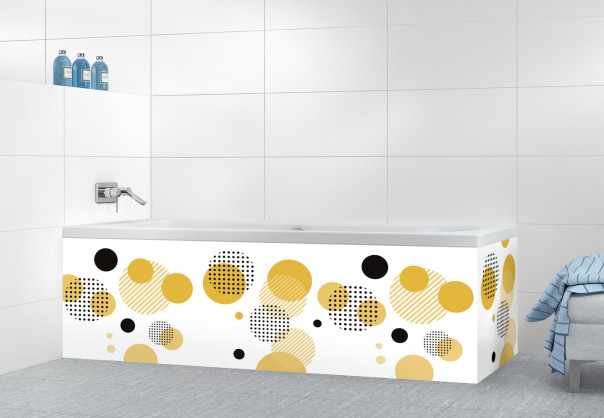 Panneau tablier de bain SCB21072A couleur Moutarde