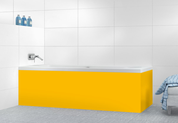 Panneau tablier de bain Jaune d'œuf