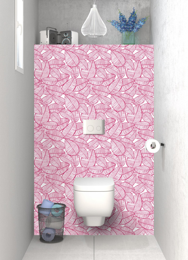 Panneau WC SHB75906A couleur Hortensia