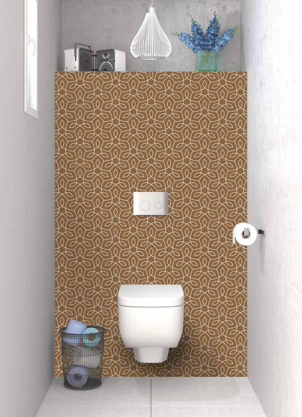 Panneau WC STB12108A couleur Chocolat