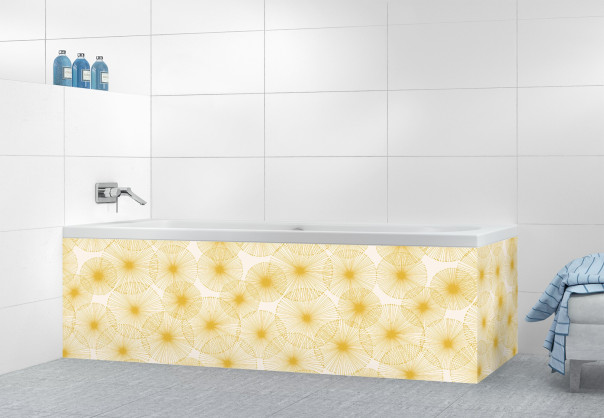 Panneau tablier de bain SHB11005A couleur Moutarde