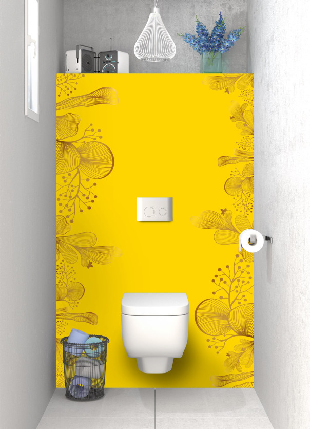 Panneau WC DPB14165A couleur Citron