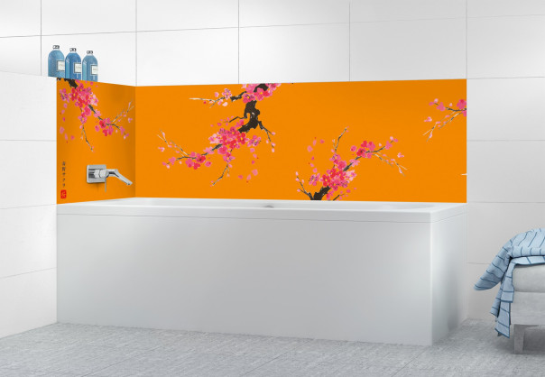Panneau de bain SHB29295A couleur Tangerine
