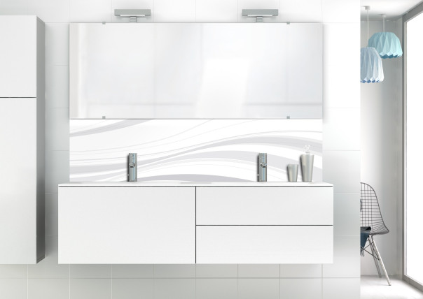 Panneau vasque CPB05111F couleur Blanc