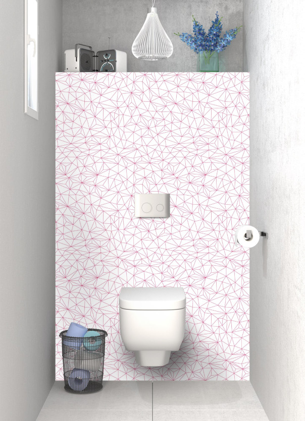 Panneau WC BUB21105A couleur Hortensia