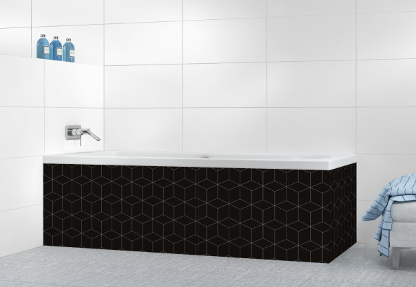 Panneau tablier de bain SHB22222B couleur 100 Noir