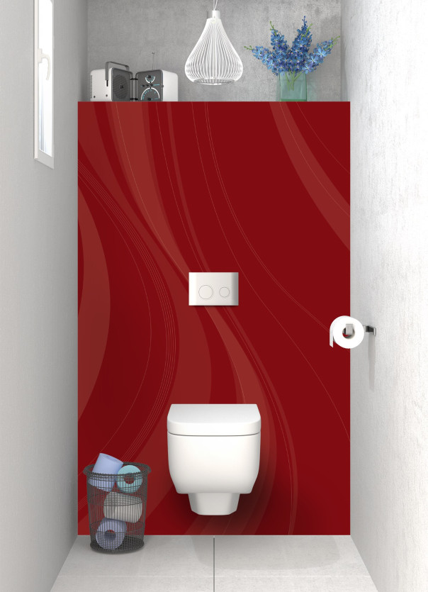 Panneau WC CPB05111F couleur Carmin