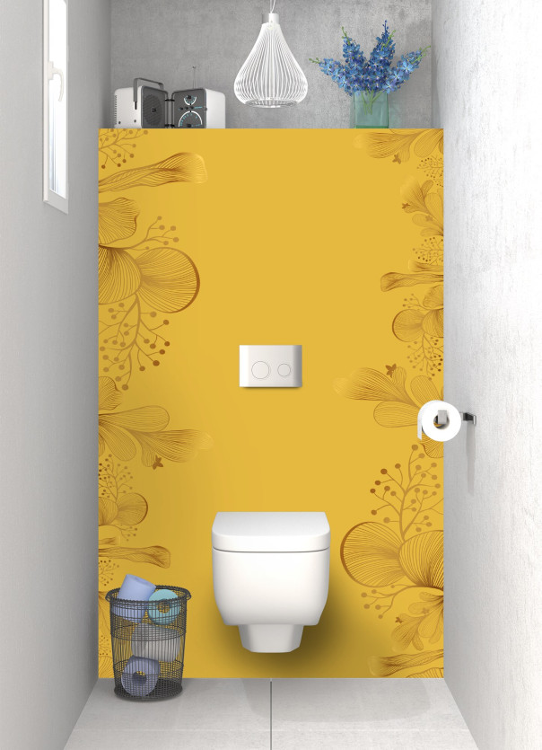 Panneau WC DPB14165A couleur Moutarde