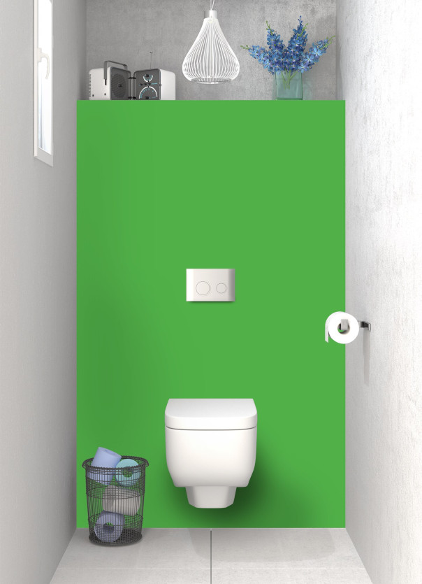 Panneau WC Vert pomme