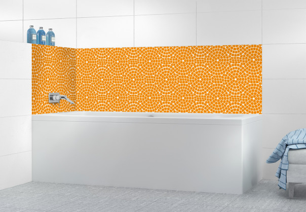 Panneau de bain SHB17031B couleur Tangerine