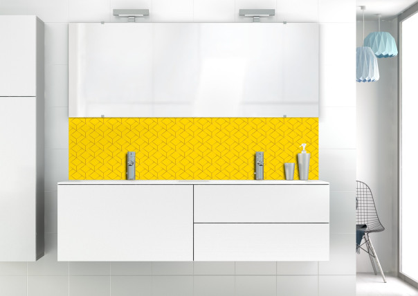 Panneau vasque SHB10996A couleur Citron