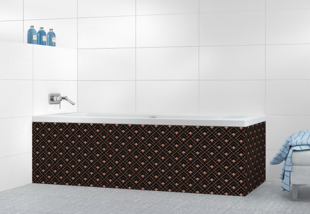 Panneau tablier de bain SHB11578A couleur 100 Noir