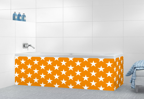 Panneau tablier de bain SCB21088A couleur Tangerine