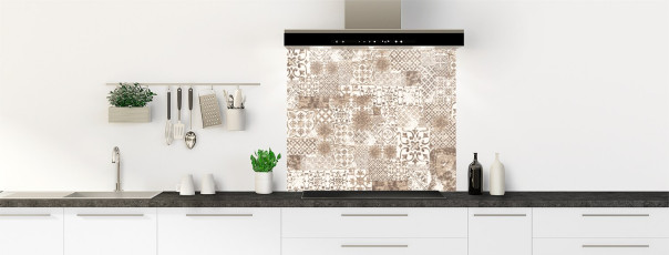 Crédence de cuisine SC10104MS fond de hotte