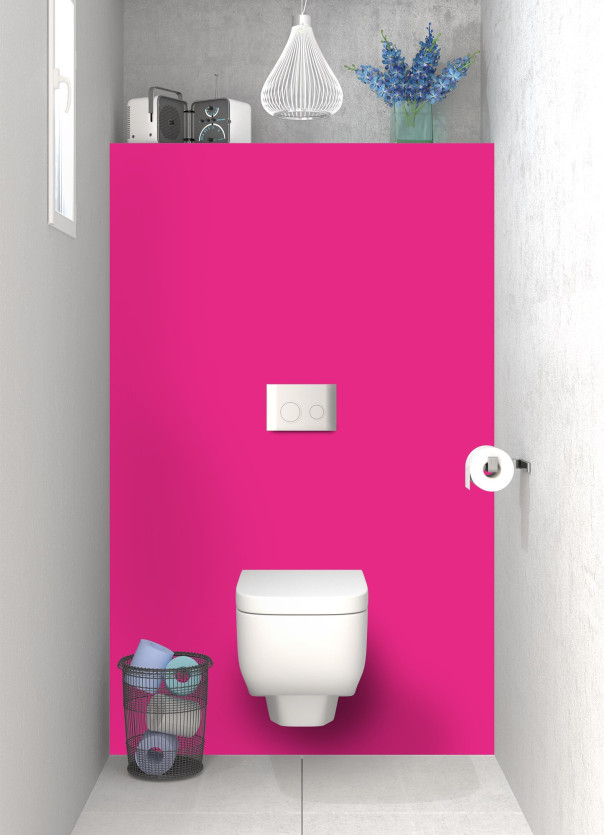 Panneau WC Fuchsia