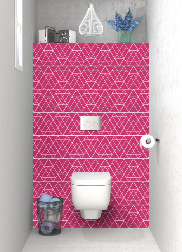 Panneau WC DPB14161A couleur Hortensia