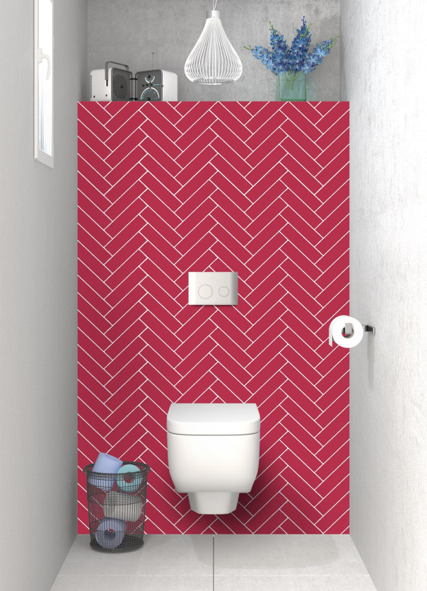 Panneau WC SCB18123A couleur Grenadine