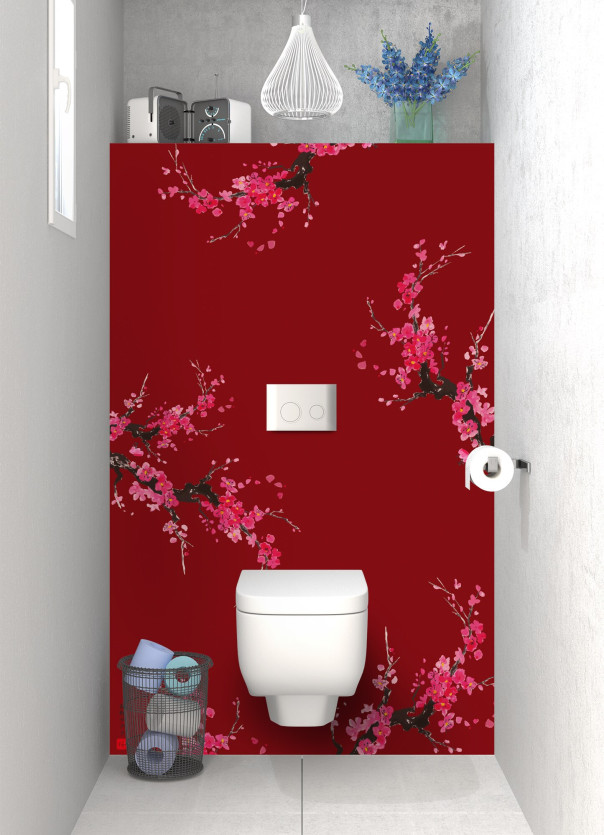 Panneau WC SHB29295A couleur Carmin