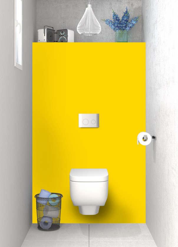 Panneau WC Citron