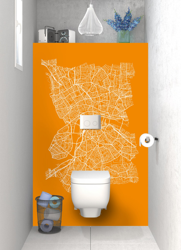 Panneau WC SHB56949A couleur Tangerine