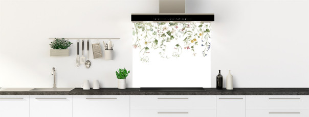 Crédence de cuisine SH26169A fond de hotte