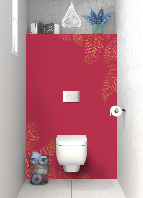 Panneau WC DPB14164A couleur Grenadine