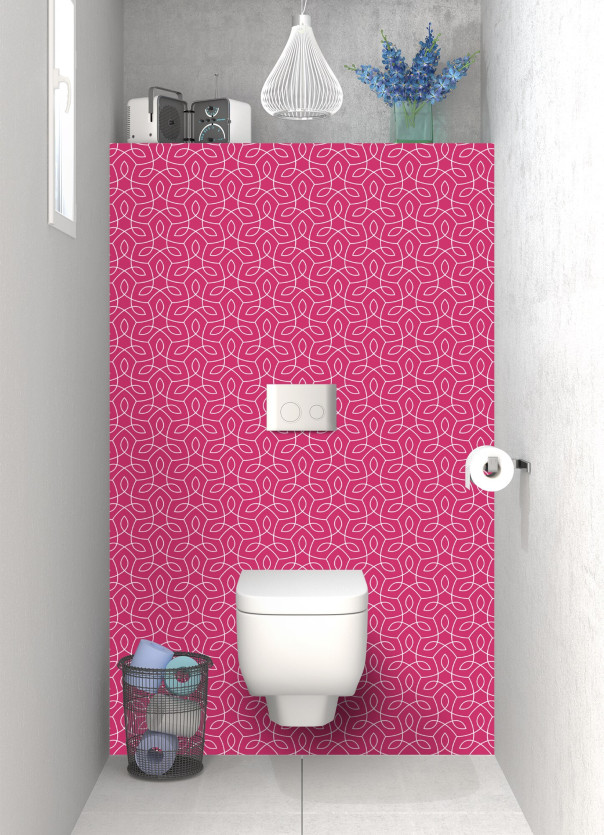 Panneau WC STB12108A couleur Hortensia