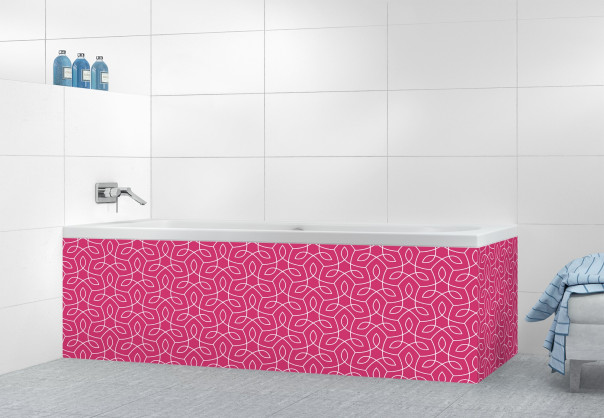 Panneau tablier de bain STB12108A couleur Hortensia