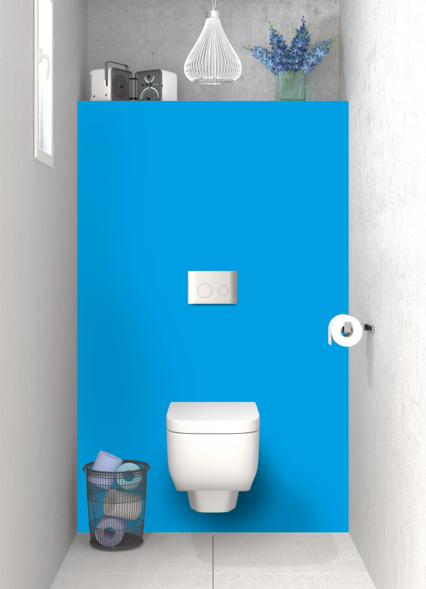 Panneau WC Turquoise