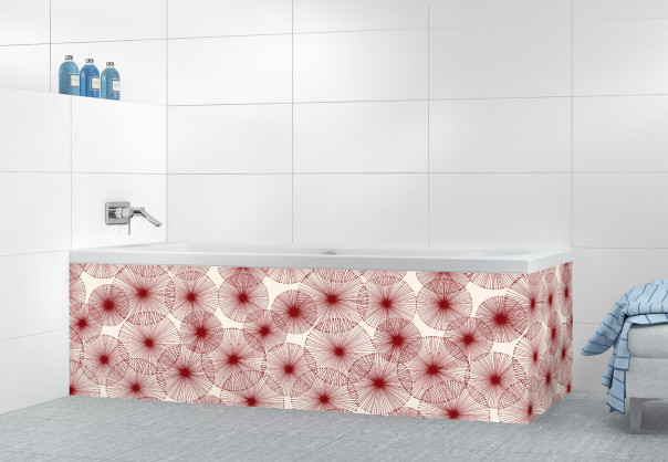 Panneau tablier de bain SHB11005A couleur Carmin