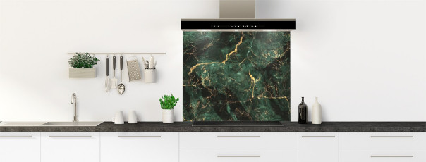 Crédence de cuisine AS51475A fond de hotte