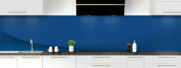 Crédence de cuisine BR00005F couleur Classic blue panoramique