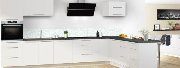 Crédence de cuisine FP93412BL frise en perspective